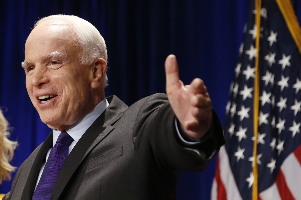‘My fellow Americans’ A farewell from McCain’s ‘The Restless Wave